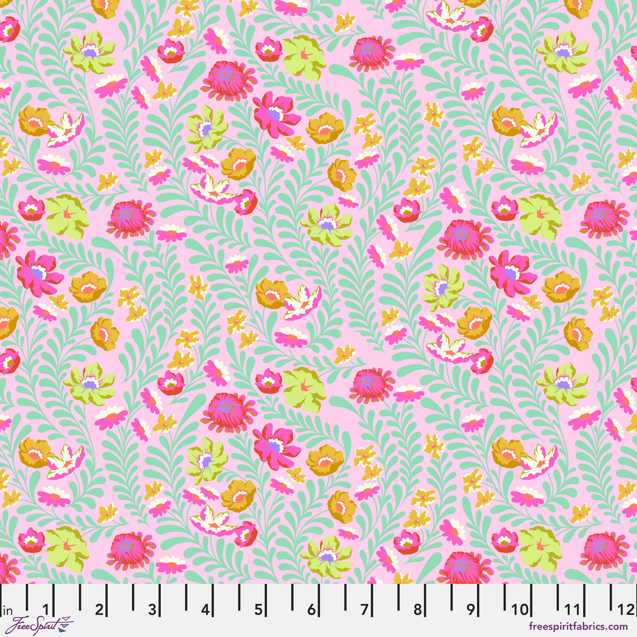 Untamed Flowerfield Lunar by Tula Pink for Free Spirit
